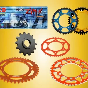 Aktuell DID Kettensatz passend für KTM 620 LC4 Enduro Bj 94 mit DID520ZVMX Kette