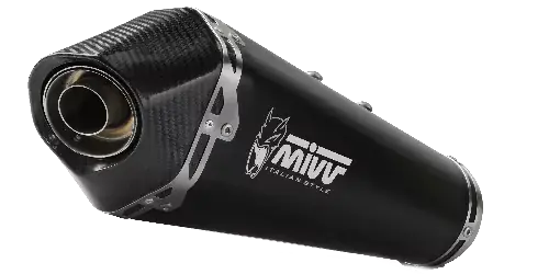 MIVV Delta Race Edelstahl Schwarz Mit Kat passend für Aprilia RS 660, Tuono 660 20-24 Günstig