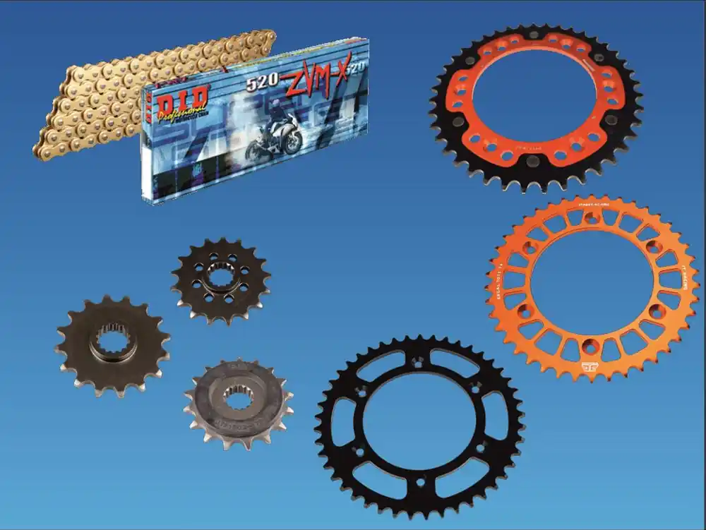 DID Kettensatz passend für KTM 690 Enduro / R Bj 08 bis 17 mit DID520ZVMX Kette Kracherpreis