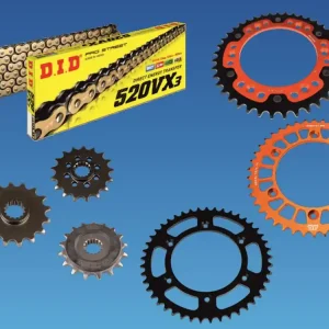 Meistverkauft DID Kettensatz passend für KTM 690 Enduro / R ab Bj 18 mit DID520VX3 Kette
