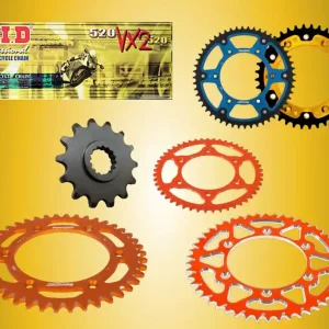 DID Kettensatz passend für KTM 690 SM Bj 07 mit DID520VX3 Kette Wochenendangebot