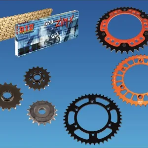 DID Kettensatz passend für KTM 790 / 890 Adventure / R ABS ab Bj 17 mit DID520ZVM-X Kette Sonderaktion