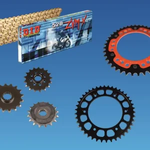 DID Kettensatz passend für KTM 890 Duke R L GP ABS ab Bj 2020 mit DID520ZVM-X Kette Top-Preis