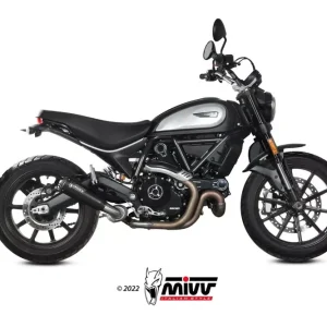 Angebot MIVV X-M1 Edelstahl Schwarz Endschalldämpfer passend für Ducati Scrambler 800 Icon/Dark 21-22