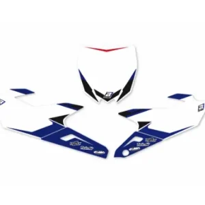 Ausverkauf Startnummerfelder Aufkleber-Set von Black Bird Racing passend für Yamaha YZ 250 / 450 F, Baujahre: