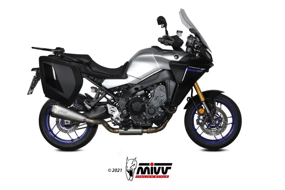 Bestpreis MIVV DELTA RACE Edelstahl Auspuff passend für Yamaha Tracer 9-GT 2021