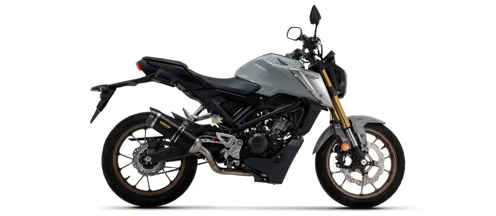 Direkt Vom Hersteller Arrow Thunder Endschalldämpfer Aluminium Schwarz passend für Honda CB 125 R 21-24
