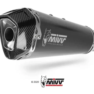 MIVV Delta Race Edelstahl Schwarz passend für Kawasaki Ninja 1000 SX/Tourer 20-23 Schnäppchen