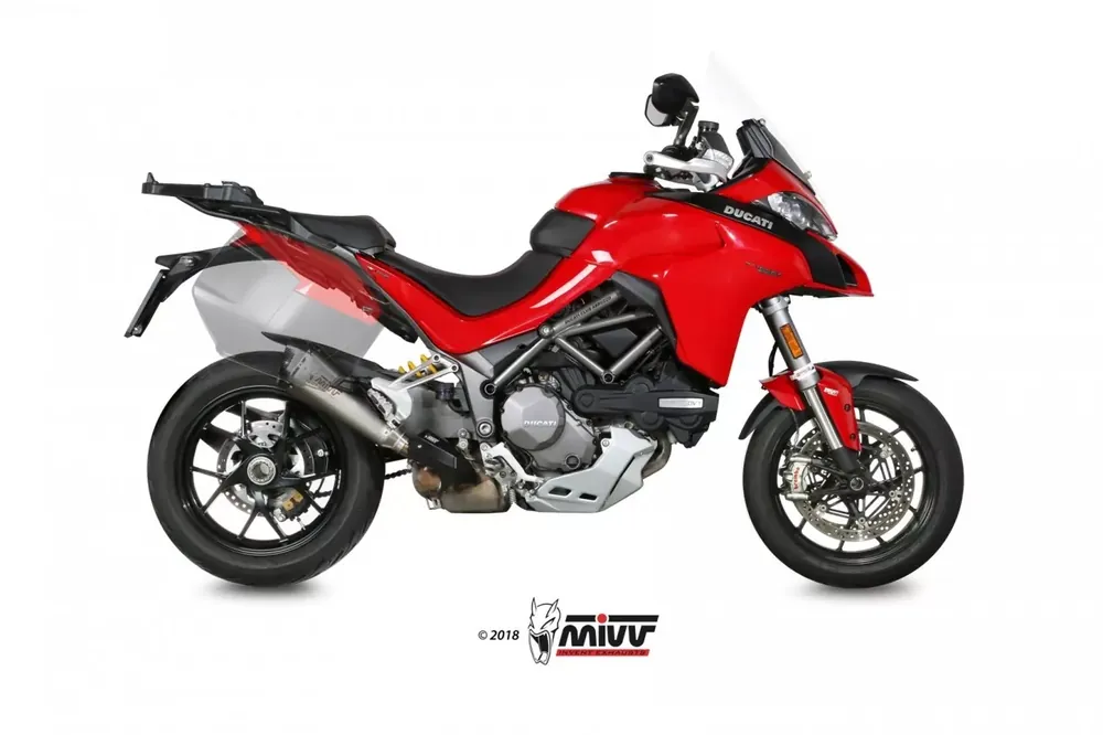 Sichere Zahlung MIVV Delta Race Edelstahl Endschalldämpfer passend für Ducati Multistrada 1200/1260