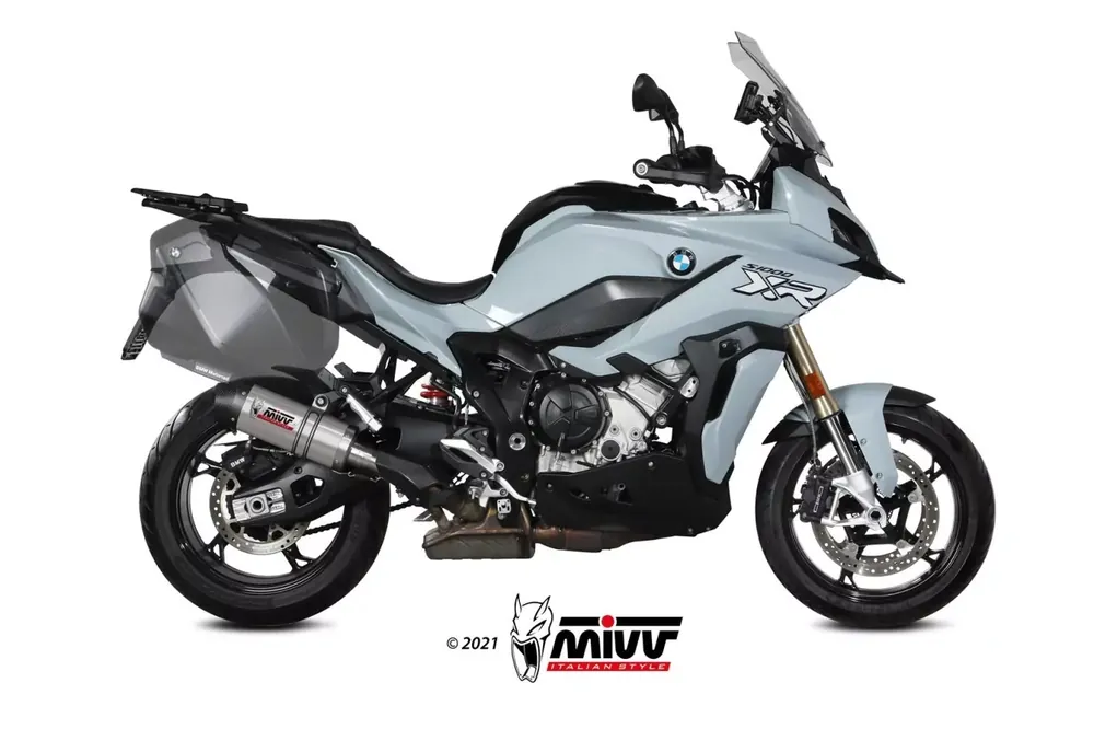 Neue Kollektion MIVV Oval Titan Endschalldämpfer passend für BMW S 1000 XR 20-25