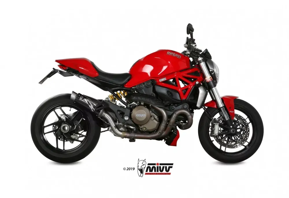 MIVV GPpro Carbon Endschalldämpfer passend für DUCATI MONSTER 1200 (2014–2016) Preisreduziert