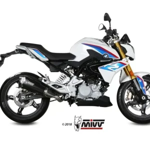 MIVV Delta Race Black Endschalldämpfer passend für BMW G 310 R 18-24 Top-Preis