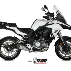 Knallerangebot MIVV Delta Race Edelstahl Endschalldämpfer passend für Benelli TRK 502 (2017–2023)