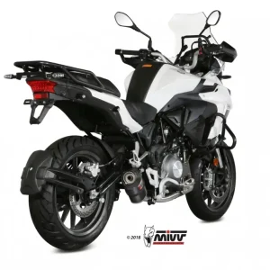 MIVV Oval Carbon Endschalldämpfer passend für Benelli TRK 502 Gratis Versand