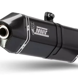 Mega-Angebot MIVV Speed Edge Black Steel Endschalldämpfer passend für Suzuki DL V-Strom 650 (2017-)