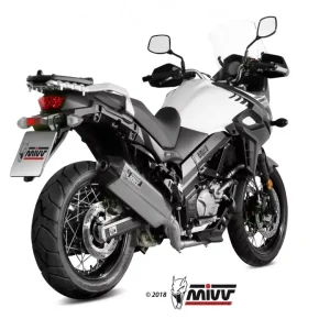Billig MIVV Speed Edge Edelstahl Endschalldämpfer passend für Suzuki DL V-Strom 650 (2017–2023)