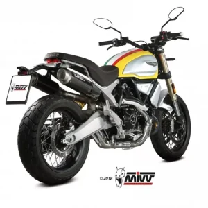 Preisreduziert MIVV GPpro Carbon Endschalldämpfer passend für Ducati Scrambler 1100 (ab 2018)