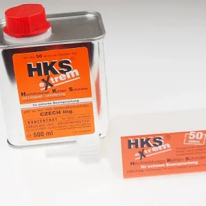 Finale Aktion HKS Extrem czech Hochleistungs-Kettenschmiere Kettenfett Vorratsdose 500ml incl Aufträufler