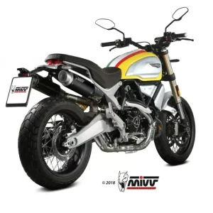 MIVV GPpro Black Endschalldämpfer passend für DUCATI Scrambler 1100 Meistverkauft
