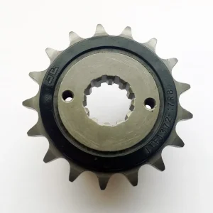 Kettenritzel / Silentritzel gummiert 17 Zähne - (525) passend für Honda VT 750 Shadow Black Widow Nur Heute