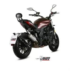 MIVV MK3 Edelstahl Endschalldämpfer passend für Benelli 502C 19-22 Markenprodukt