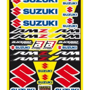 Garantierte Lieferung Universal-Aufkleber Set von BlackBird Racing - passend für Suzuki 5329