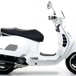 Arrow Urban Aluminium Schwarz Endschalldämpfer passend für Vespa GTS 300/HPE '17-20 Knallerangebot