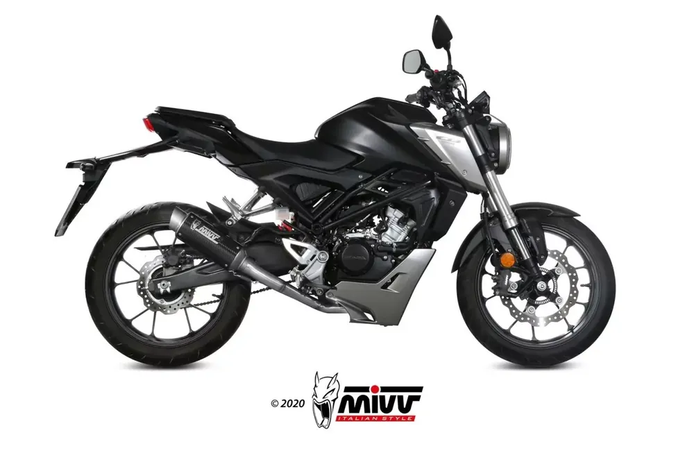 Knallerangebot MIVV GPPro Carbon Endschalldämpfer passend für Honda CB 125 R 18-20