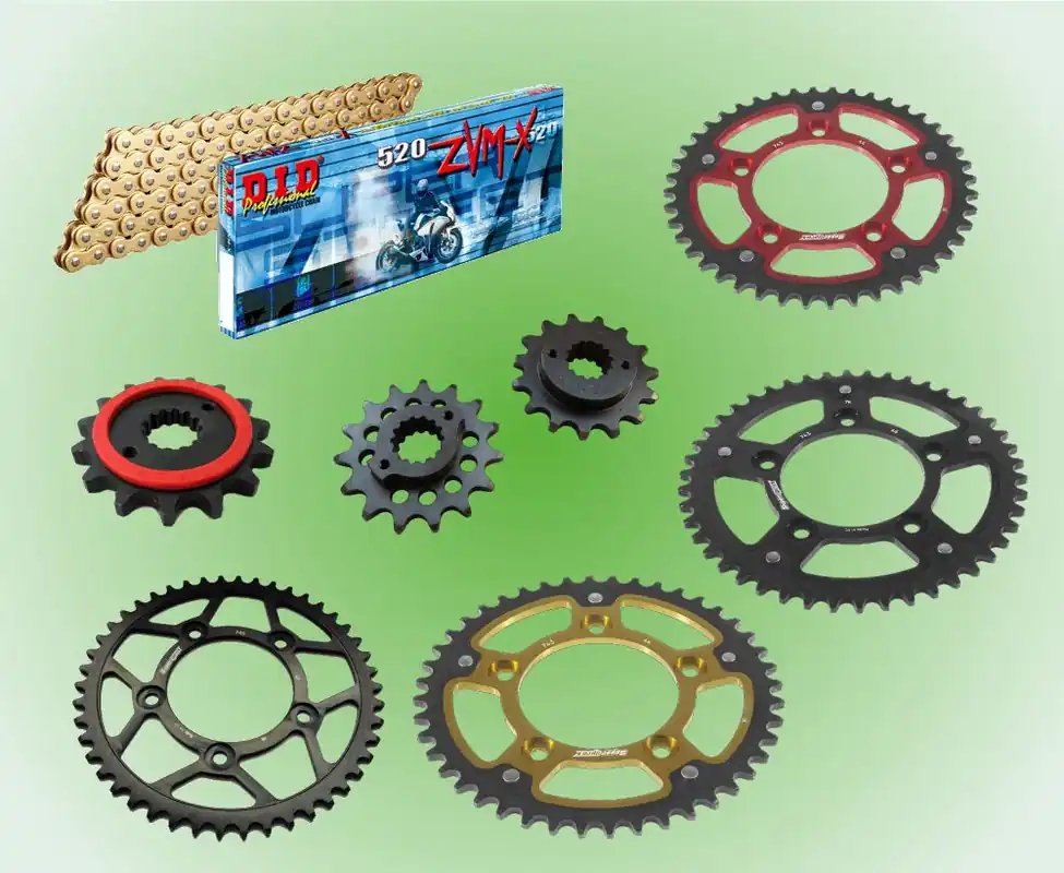 Online Kaufen DID Kettensatz passend für Ducati 797 Monster / ABS / + ab 2017 mit DID520ZVM-X Kette