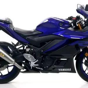 Letzte Chance Arrow Komplettanlage Competition Evo Thunder Titan passend für Yamaha YZF-R3 17-18