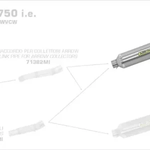 Direktkauf Arrow Endschalldämpfer Street Thunder Aluminium passend für Suzuki GSX-R 750