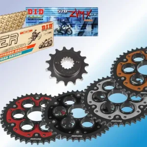 Saisonangebot DID Kettensatz Stealth passend für Ducati 955 Panigale V2 ab Bj 20 mit DID520ZVMX / ERV-7 Kette