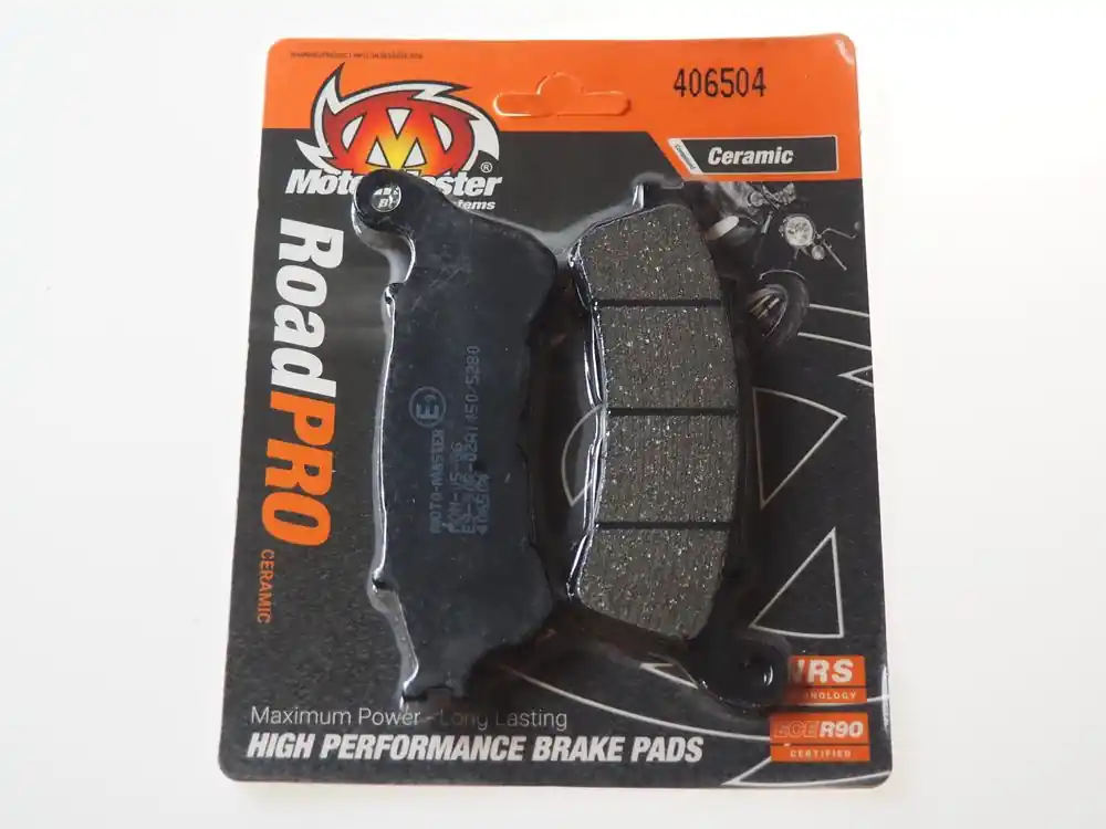 Super-Preis Moto-Master Bremsbelag organisch / Sinter vorn - 406501 406504