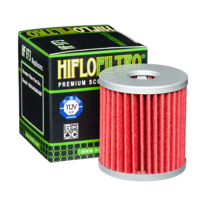 Jetzt Bestellen Hiflo Ölfilter HF973, HF 973 Motorradölfilter passend für Suzuki UK 110