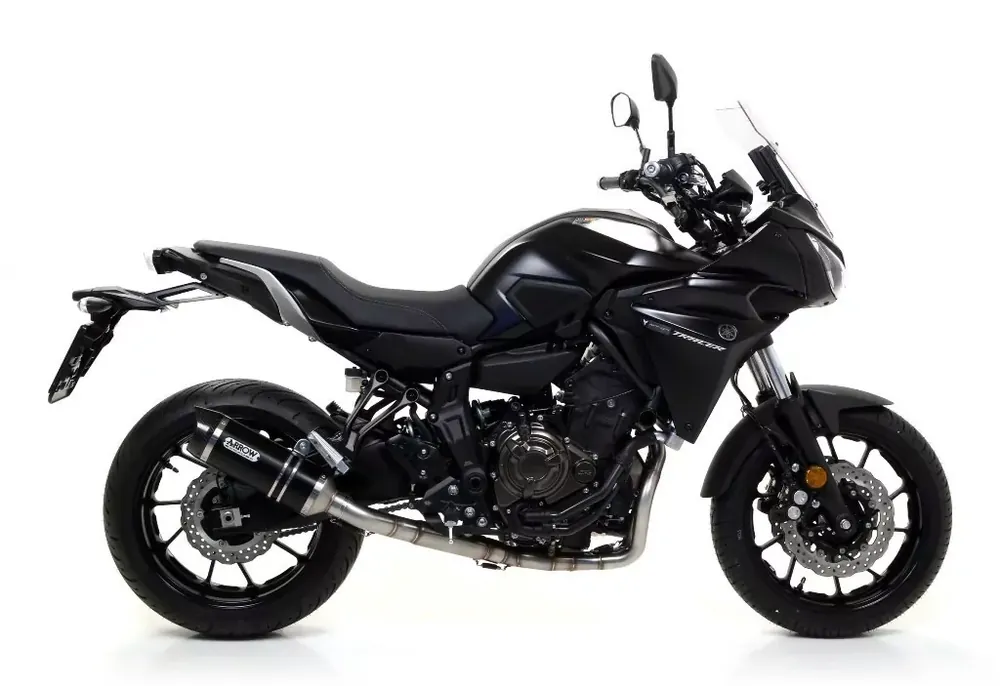 Arrow X-Kone Edelstahl Endschalldämpfer passend für Yamaha MT-07 Tracer 700 Begrenztes Angebot