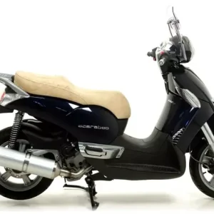 Garantierte Lieferung Arrow Race-Tech Endschalldämpfer Aluminium Schwarz passend für Aprilia Scarabeo & Piaggio Beverly