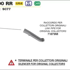Begrenztes Angebot Arrow Race-Tech Endschalldämpfer Aluminium passend für Honda CBR 1000 RR 17-19