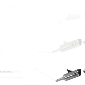 Super-Preis Arrow Race Tech Titan kurzer Endschalldämpfer passend für Honda X-ADV 750 17-23