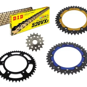 DID Kettensatz passend für BMW G 310 R / G 310 GS (Bj.16-) DID520VX3 Kette Nur Heute