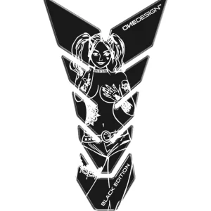 Billig OneDesign Universal-Tankprotektor Black Edition-Woman/Geisha