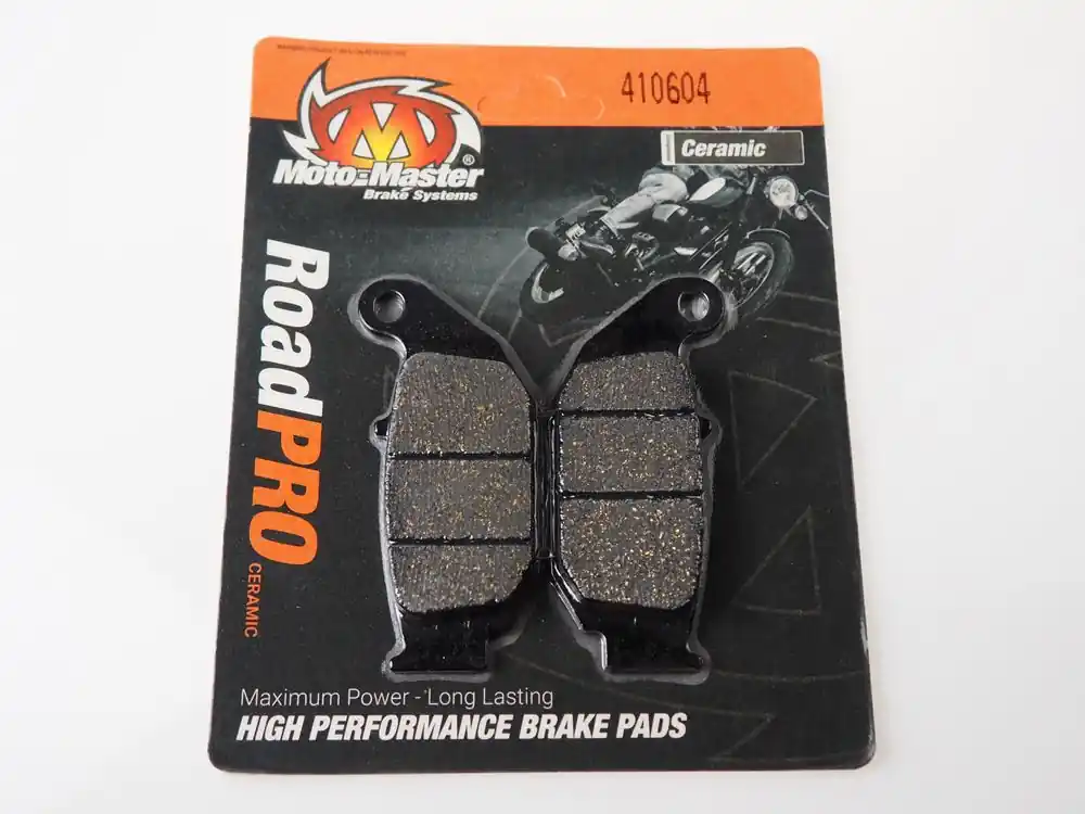 Kostenfreie Lieferung Moto-Master Bremsbelag organisch hinten passend für Honda CBF CBR MSX Grom Monkey - 410604