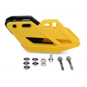 Expressversand Kettenführungssatz gelb passend für Suzuki RM-Z 250 / RM-Z 450 Polisport