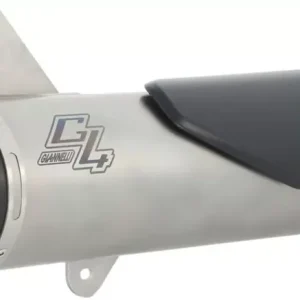 Echt Giannelli Maxi Oval Aluminium Komplettanlage passend für Peugeot Metropolis 400