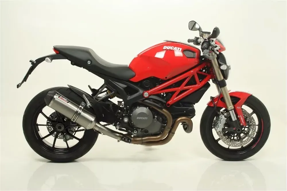 Bestpreis Giannelli Ipersport Titan Slip-On passend für Ducati Monster 1100 EVO