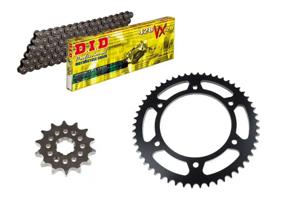 DID Kettensatz Gran Milano Outlaw 125 (Bj.2019-) DID428 diverse Kette Kostenfreie Lieferung