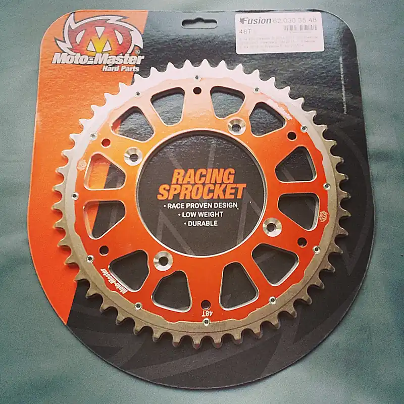 Fusion Kettenrad 45 bis 52 Zähne Moto-Master (520) passend für KTM Freeride 250 350 Eride Günstig