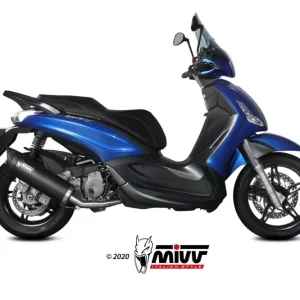 Top-Seller MIVV MOVER Edelstahl Endschalldämpfer passend für Piaggio Beverly 350 17-20