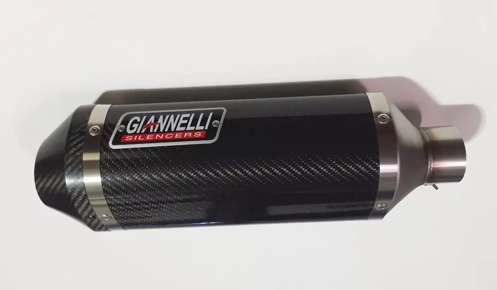 Giannelli Ipersport Carbon Auspuff passend für Yamaha MT-07 2014-2016 Neu
