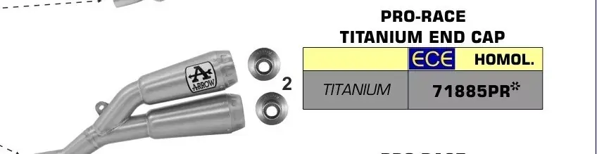 Bestpreis Arrow Pro-Race Titan Endschalldämpfer passend für Honda CB 1000 R 18-20