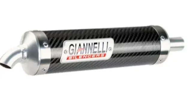Giannelli Round Carbon Endtopf Ø20 mm Universal Racing Ausverkauf